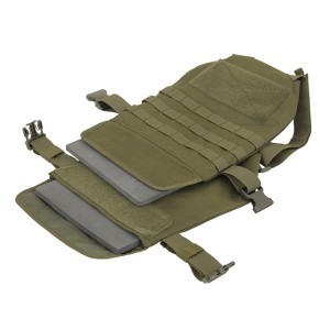 Simple Plate Carrier with Dummy Soft Armor Inserts - Olive [8FIELDS]